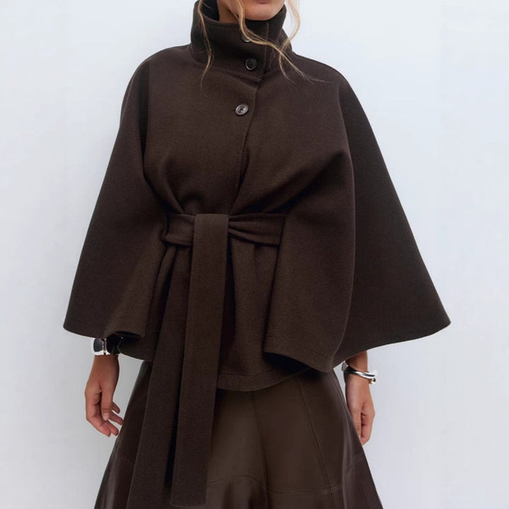 Chic and stylish women's hooded coat