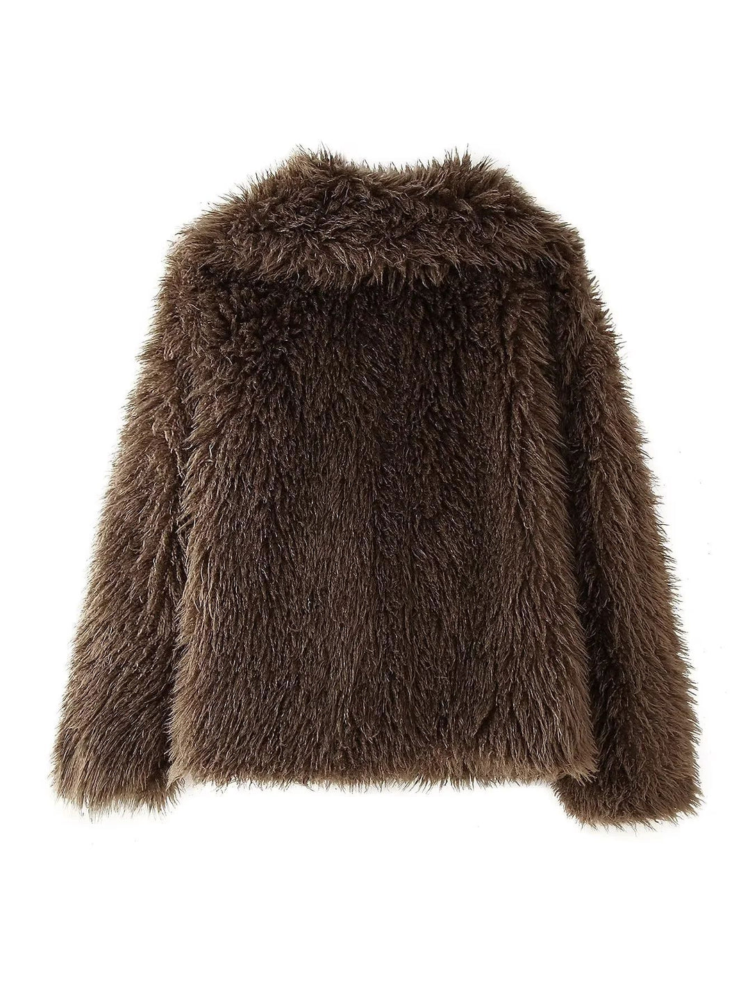 Ladies Vantige Fleece Jacket with generous collar and soft lining Lune London