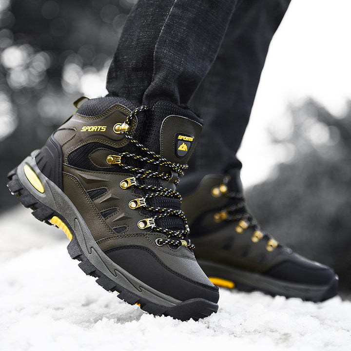 Women's Insulated Waterproof Trekking Ankle Boot with Thermal Lining and Non-Slip Profile Sole Amarae