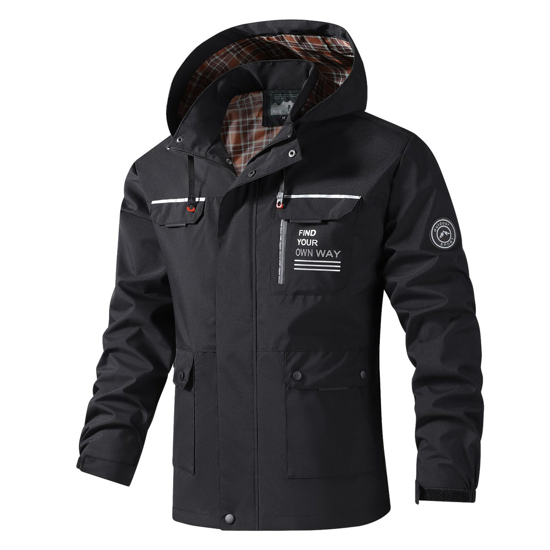 Waterproof multifunctional jacket for men Lune London