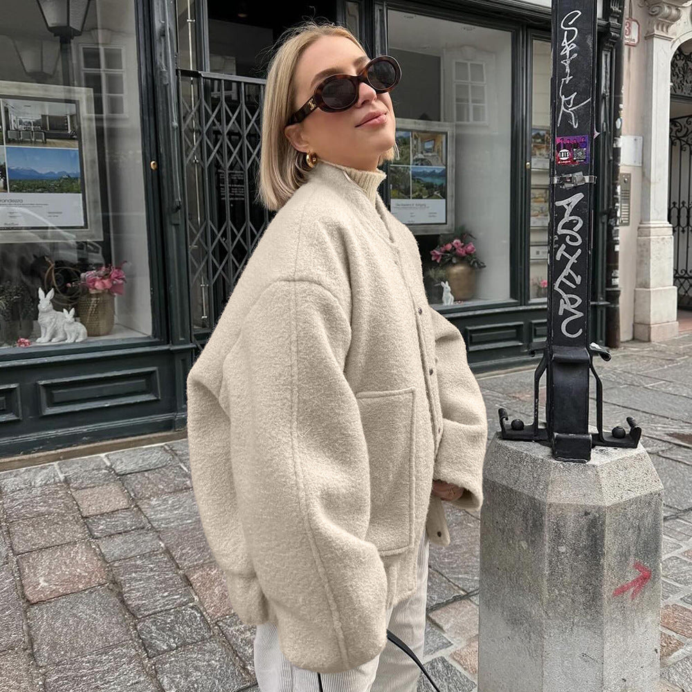 Ladies Chic and Stylish Boucle Jacket