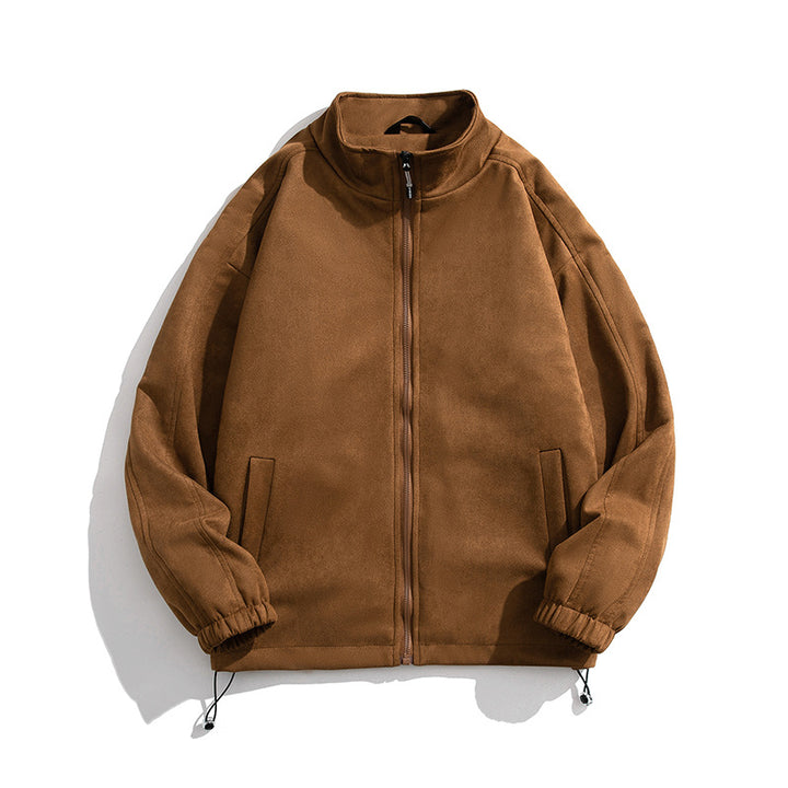 Sports fleece jacket for women with high collar and zippered side pockets Lune London