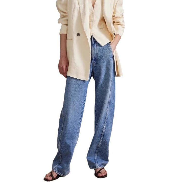 Jeans Mom Taille Haute Femme Chic & Stil