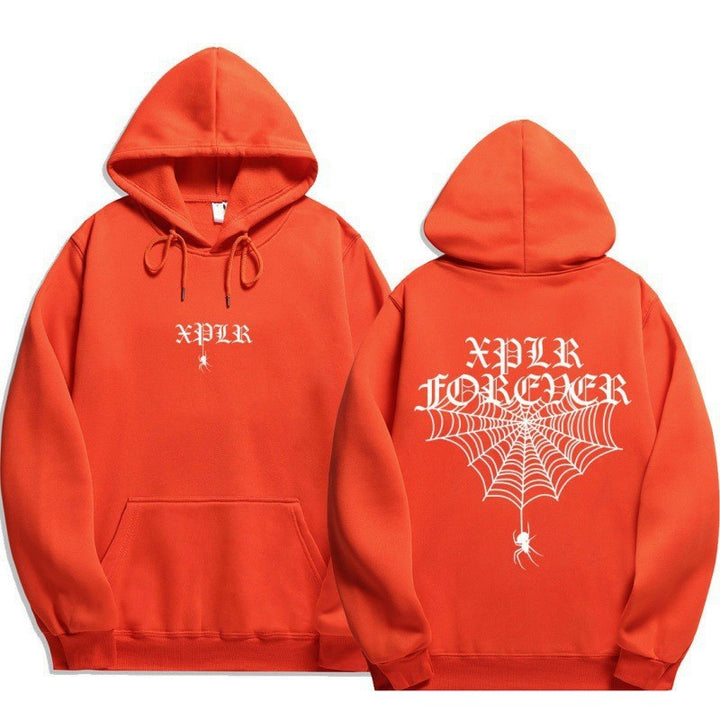 Women’s hoodie with cool graphic prints and kangaroo pocket Chic & Stil