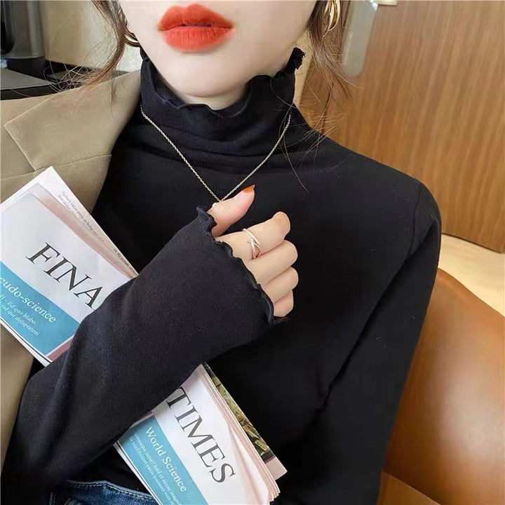 Women's elegant knitted top with ribbed texture Chic & Stil