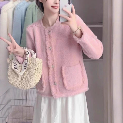 Veste en polaire élégante pour femmes avec des détails de boutons à la mode Chic & Stil