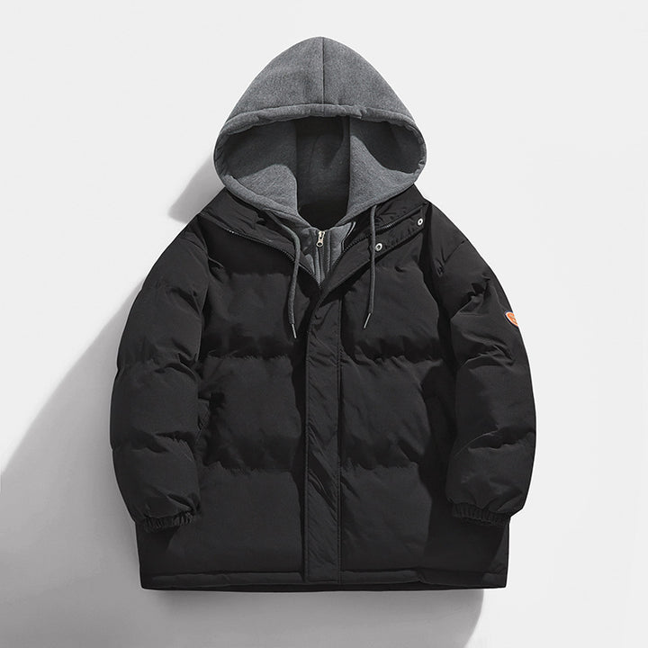 Ladies winter down jacket with integrated hood Amarae