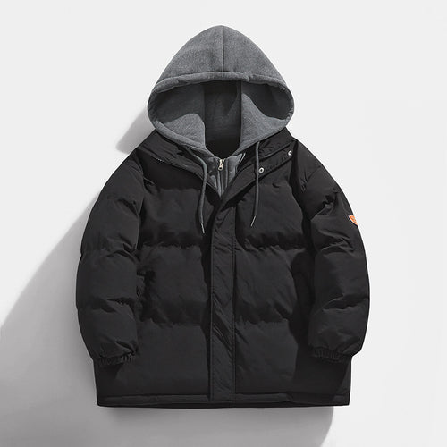 Ladies winter down jacket with integrated hood Amarae