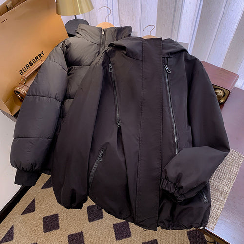 Ladies Lightweight Transitional Jacket with Adjustable Hood and Practical Pockets Amarae