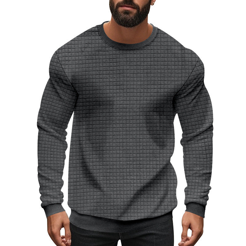 Men's innovative sweatshirt with textured design Lune London