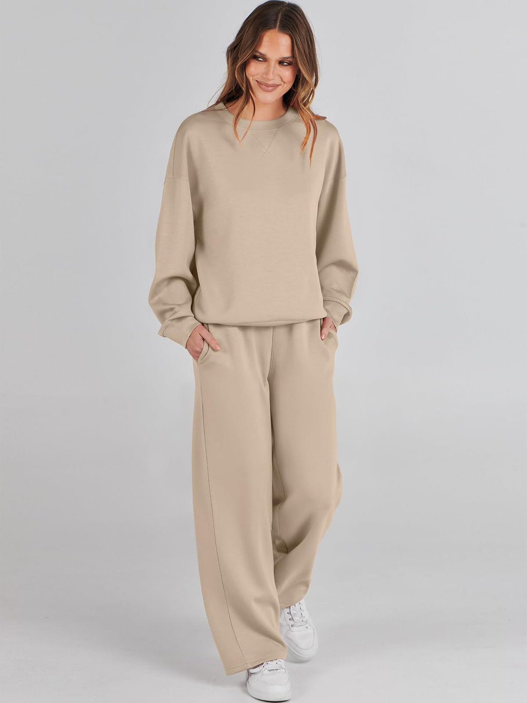 Amarae casual sweatshirt sports set for women