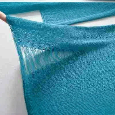 Women's fine knit tunic with bateau neckline, figure-hugging and bell sleeves Amarae