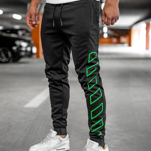 Men's sporty jogger pants with a modern design and Amarae side pockets