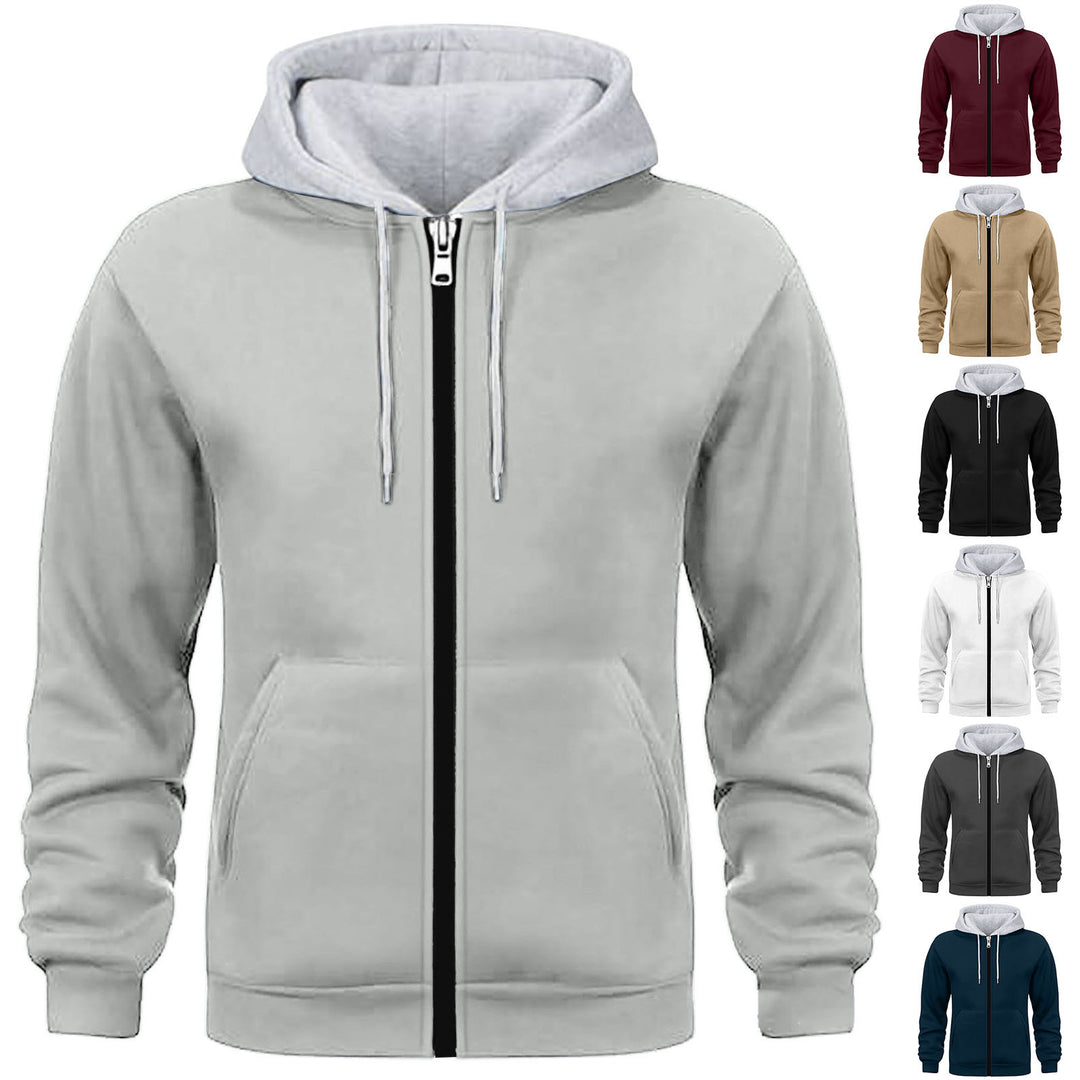 Sporty hooded jacket for men with an innovative treatment of the inner lining Lune London