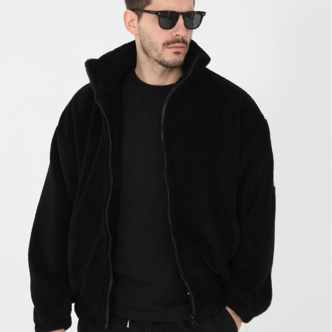 Comfortable teddy jacket for men with high collar Lune London