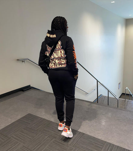 Oversized hoodie for women with a unique graphic design Amarae