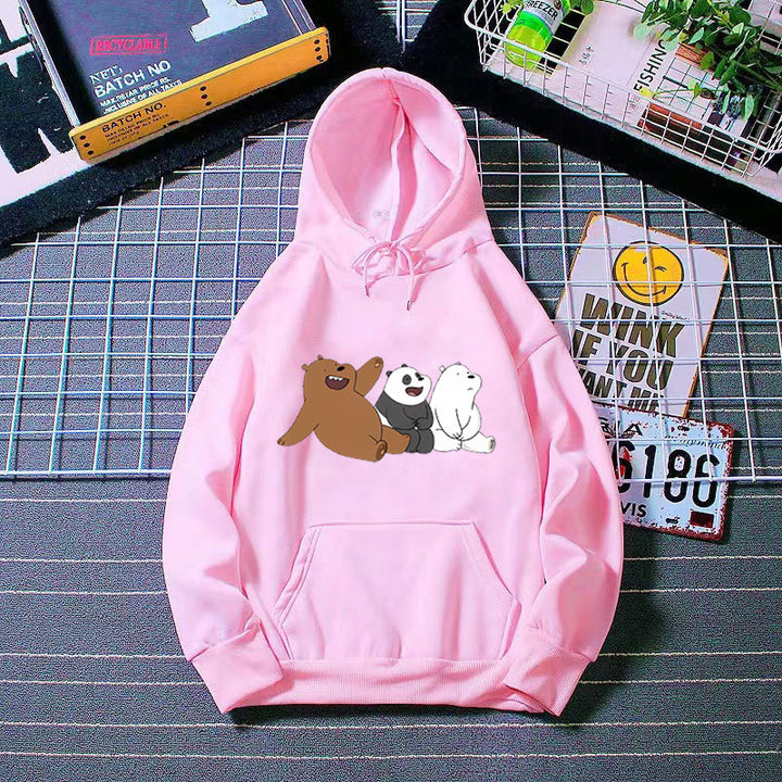 Women's hoodie with humorous animal motif Chic & Stil