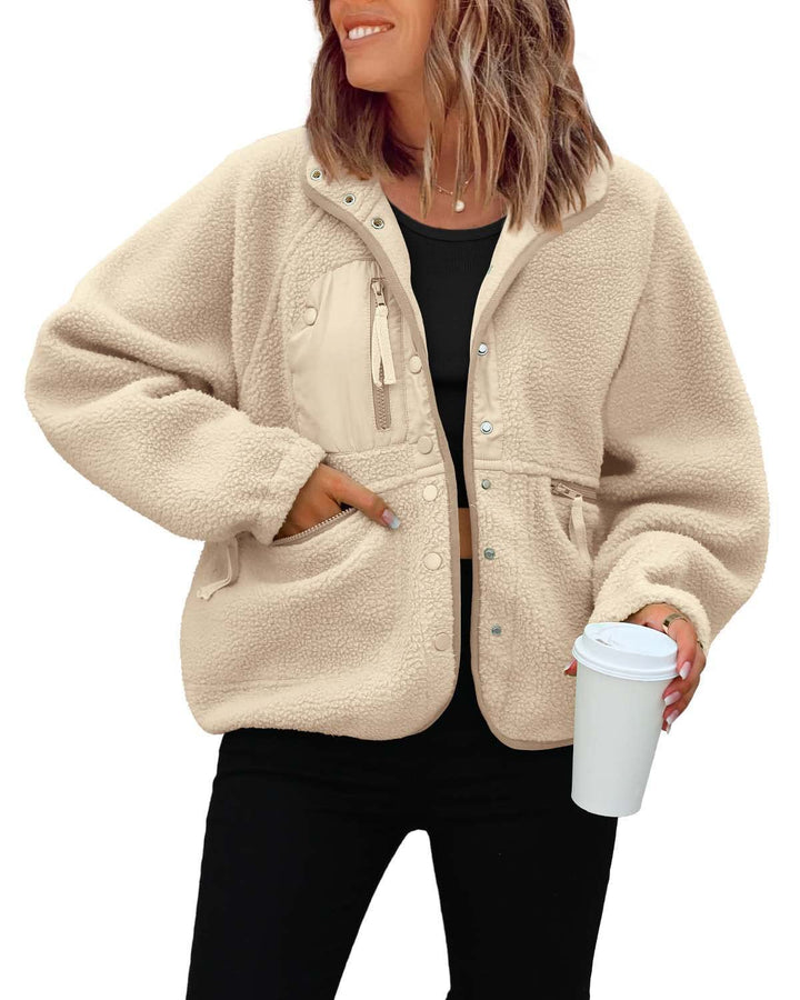 Elegant and comfortable fleece jacket for women Lune London