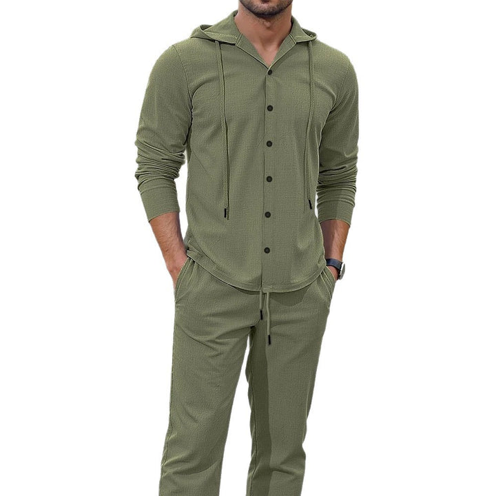 Men's casual hoodie set with practical pockets and trendy fit Lune London