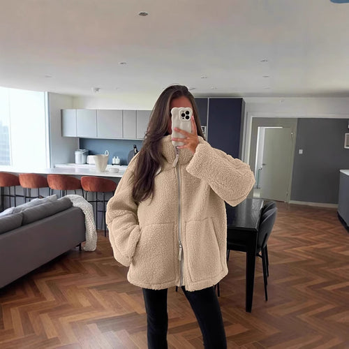Ladies Cozy Fleece Jacket Amarae