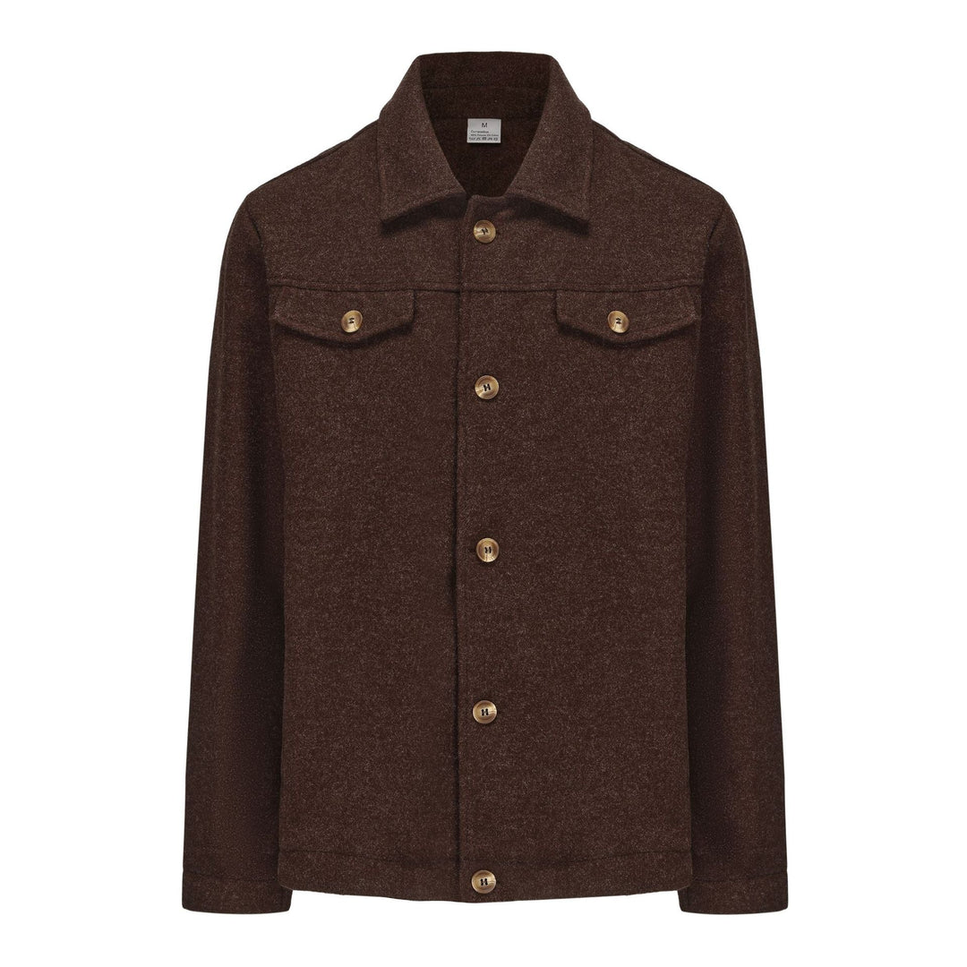 Chic and Stylish Men's Trend Boucle Jacket