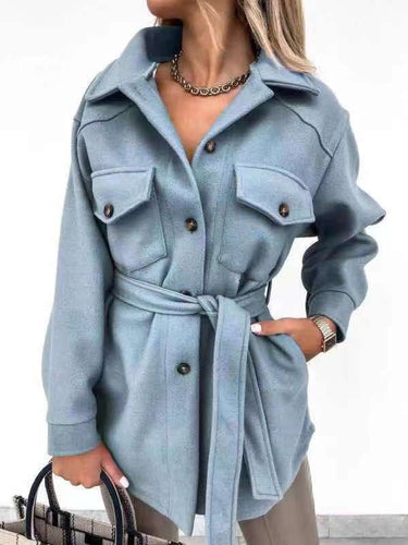 Veste de mode pour femmes avec poches pratiques et coupe décontractée Chic & Stil