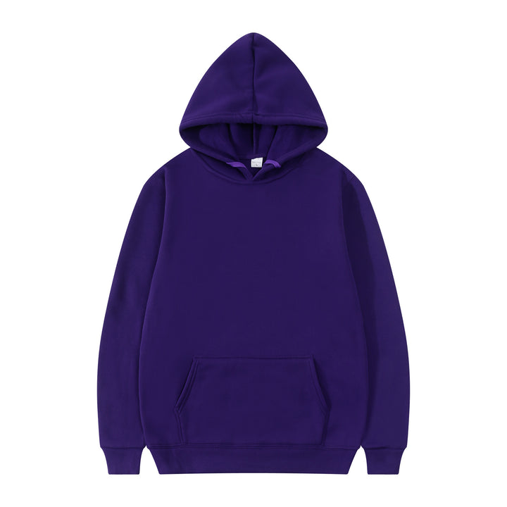 Women's hoodie in soft fleece with kangaroo pocket Lune London