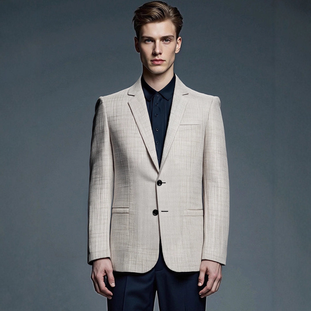 Modern structured suit jacket for men Lune London