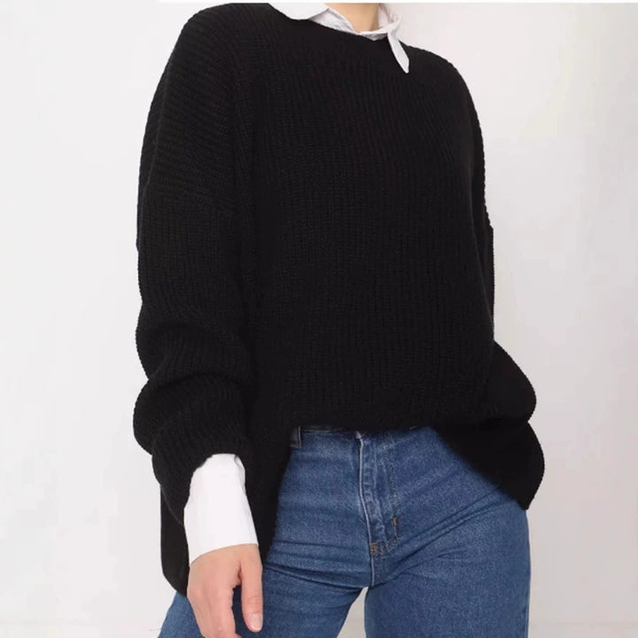 Ladies Chunky Knit Sweater Lune London