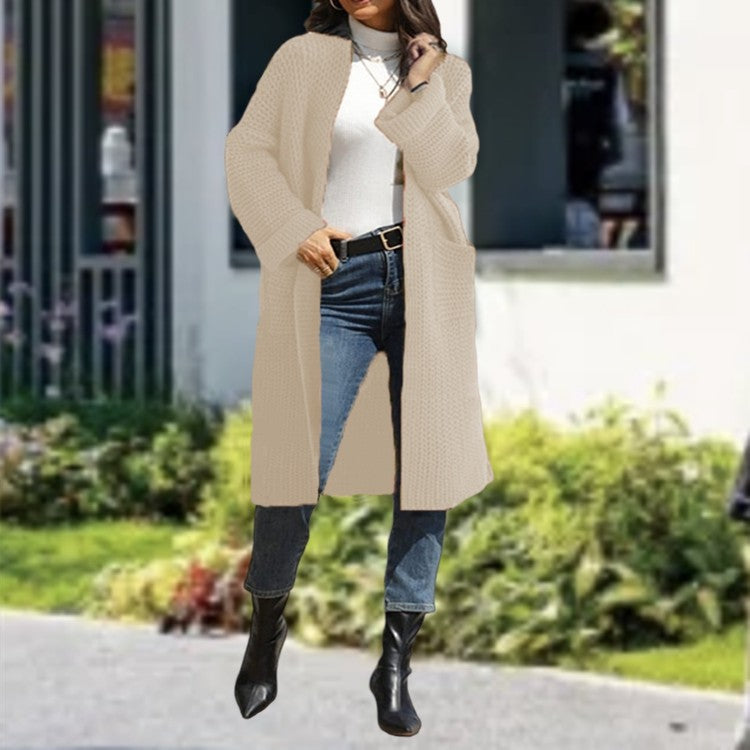 Lune London oversized knit coat for women