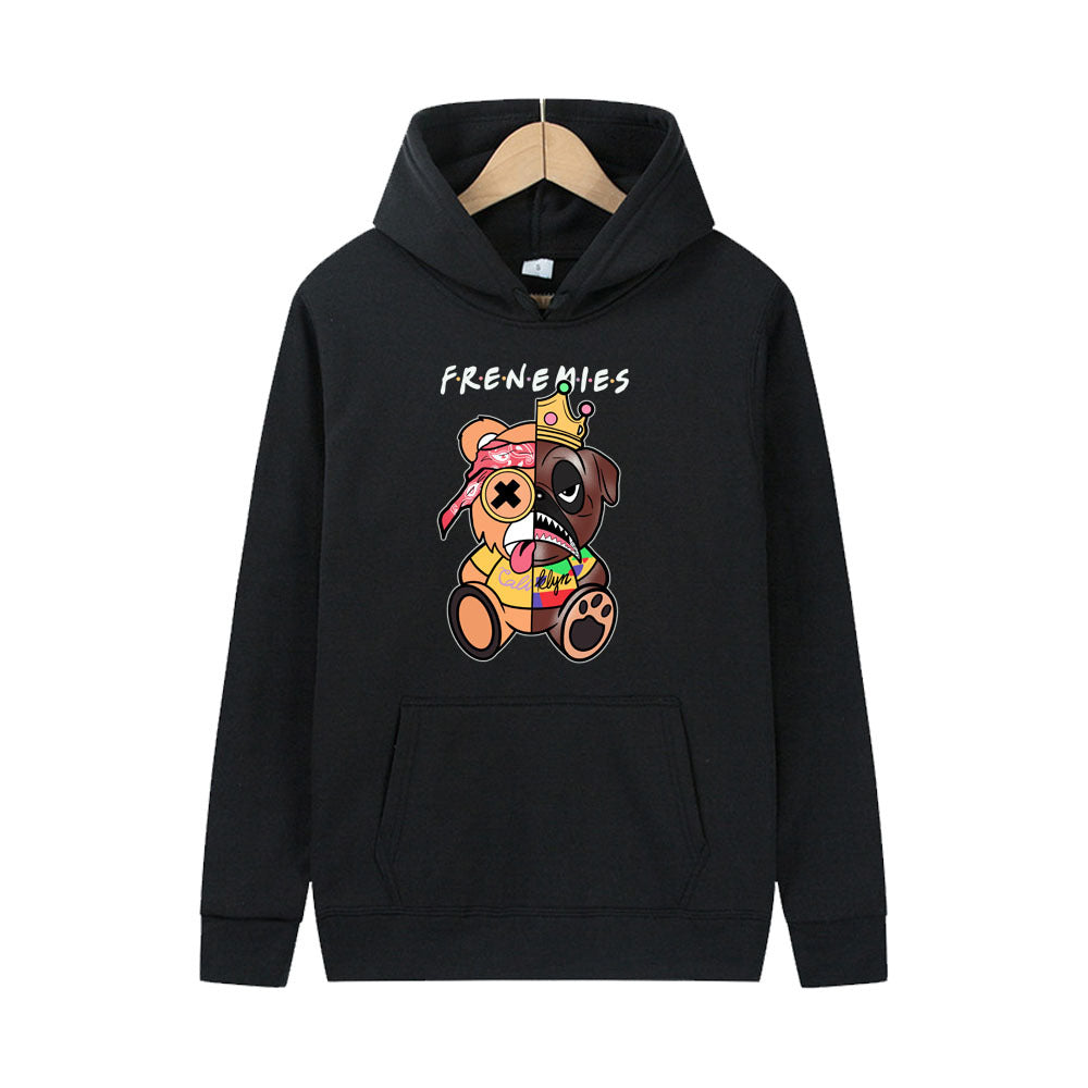 Women Hoodie with creative bear pattern Amarae