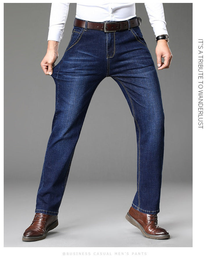 Men's Classic Jeans In A Casual Business Style with An Especially Comfortable Fit Lune London