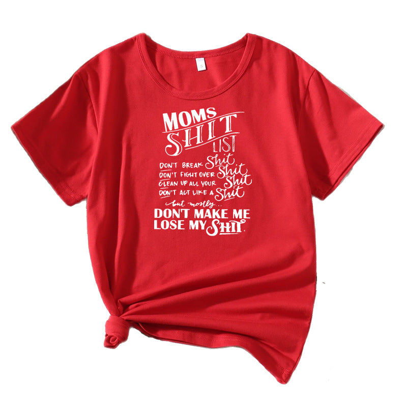 Women's Humorous Graphic T-shirt Lune London