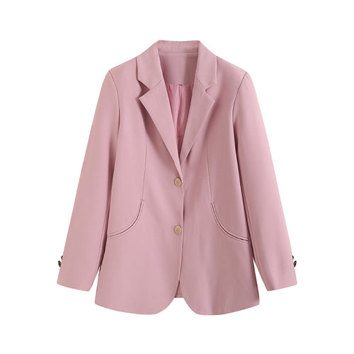 Elegant blazer jacket for women with structured cut and practical pockets Amarae