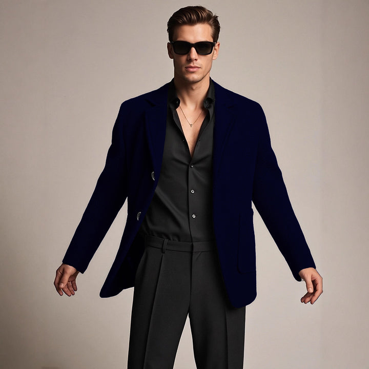 Elegant structured blazer for men with practical pockets Lune London