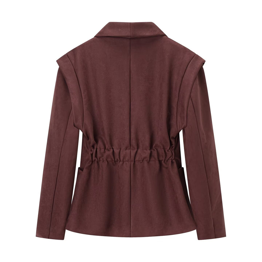 Ladies elegant office jacket with structured premium material Lune London