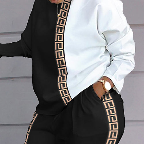 Ladies fashionable casual set with elegant detail Amarae