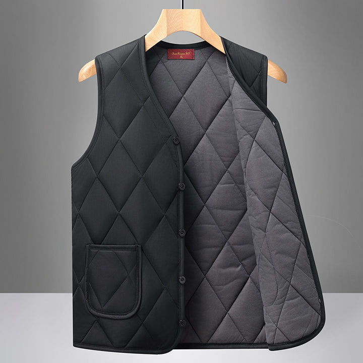 Ladies Lightweight Quilted Gilet with Innovative Pocket Design Lune London