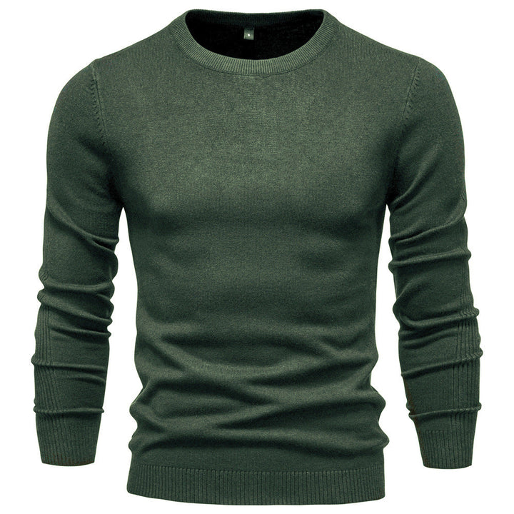 Men's Round Neck Sweater Made Of High-Quality Cotton Lune London