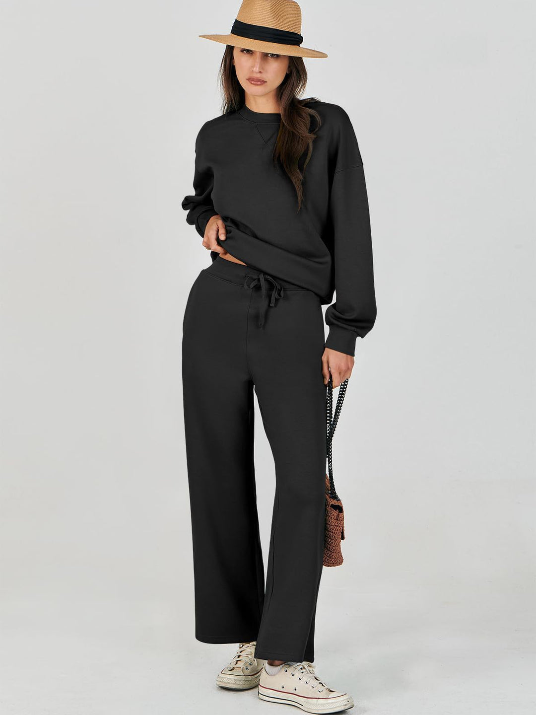 Amarae casual sweatshirt sports set for women