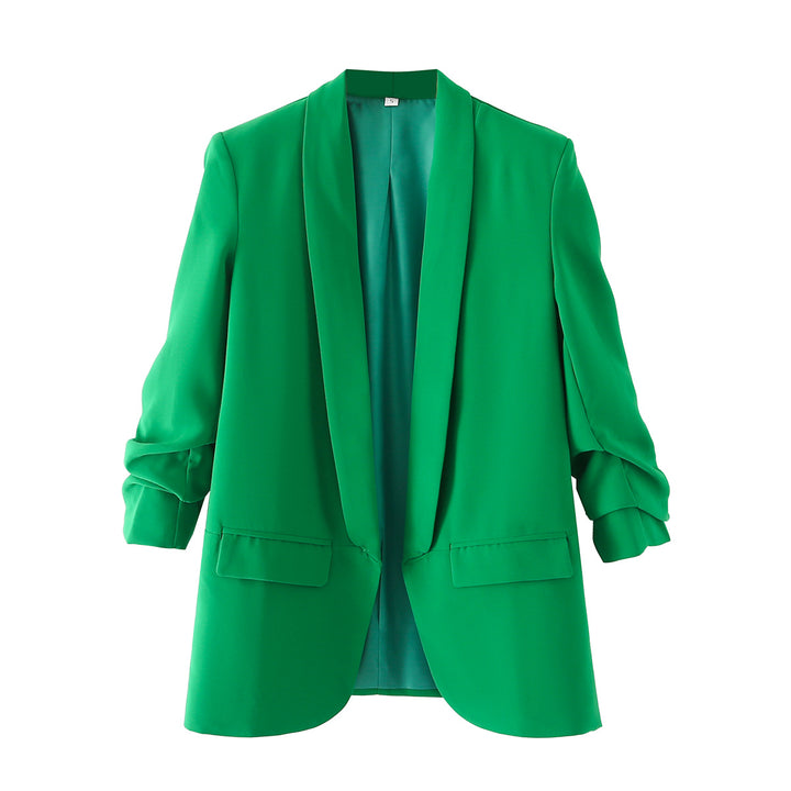 Ladies modern blazer with elegant cut and practical pockets Lune London