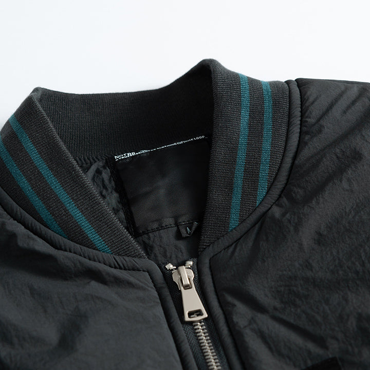 Unisex Boxy transitional bomber jacket with thermal padding Amarae
