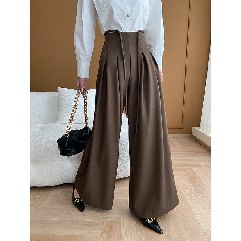 Ladies Elegant High-Waist Palazzo Pants Chic & Stil