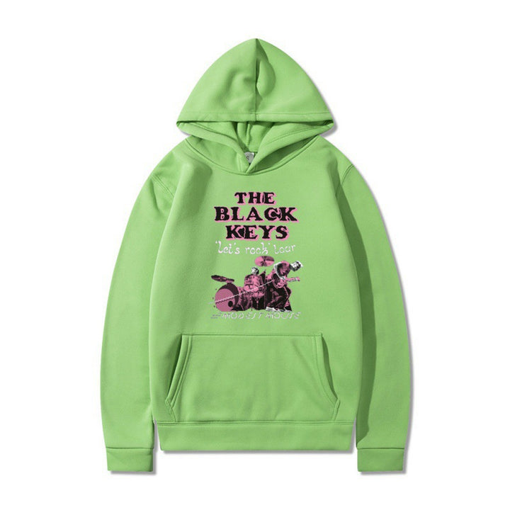 Women's hoodie with creative rock band design and comfortable fit Lune London