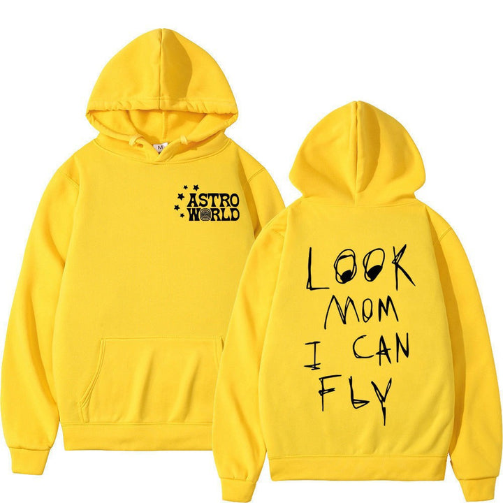 Women's hoodie with creative statement print Chic & Stil