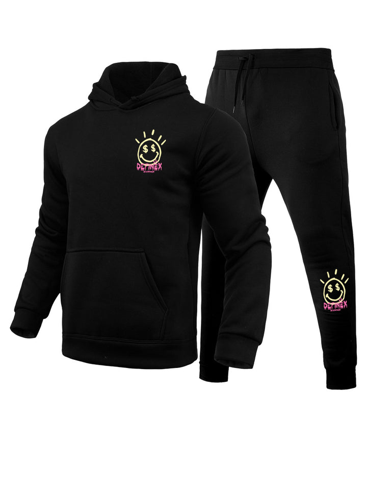 Women's hoodie and jogger set with casual graphic print Lune London