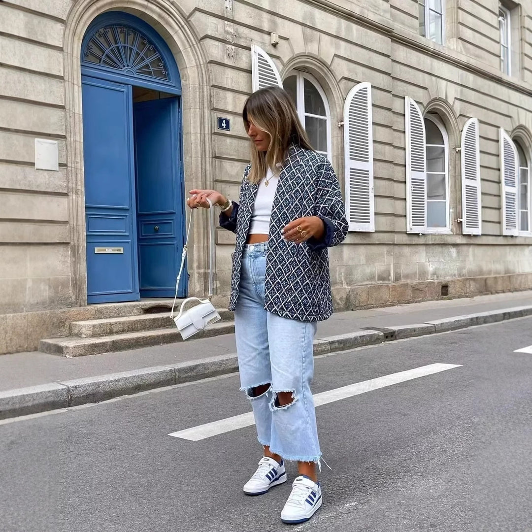 Kimono jacket for women with traditional pattern and comfortable fit Lune London