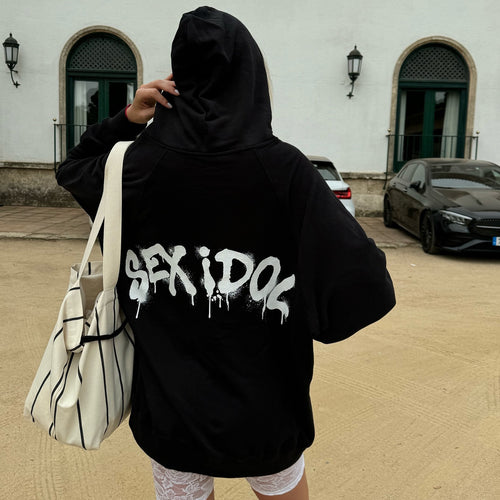 Fashionable women's hoodie with kangaroo pocket and soft inner lining Amarae