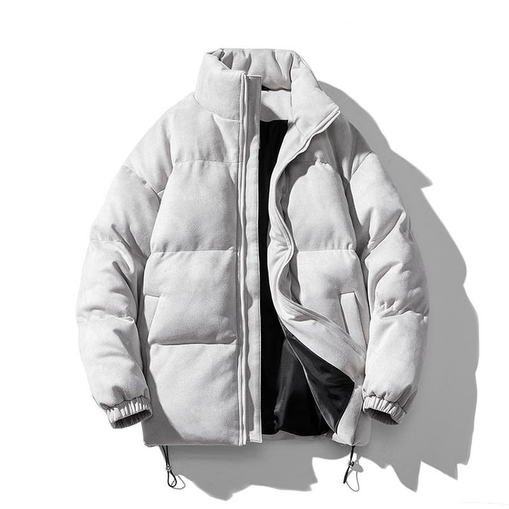 Ladies winter quilted jacket with high collar and versatile pockets Amarae