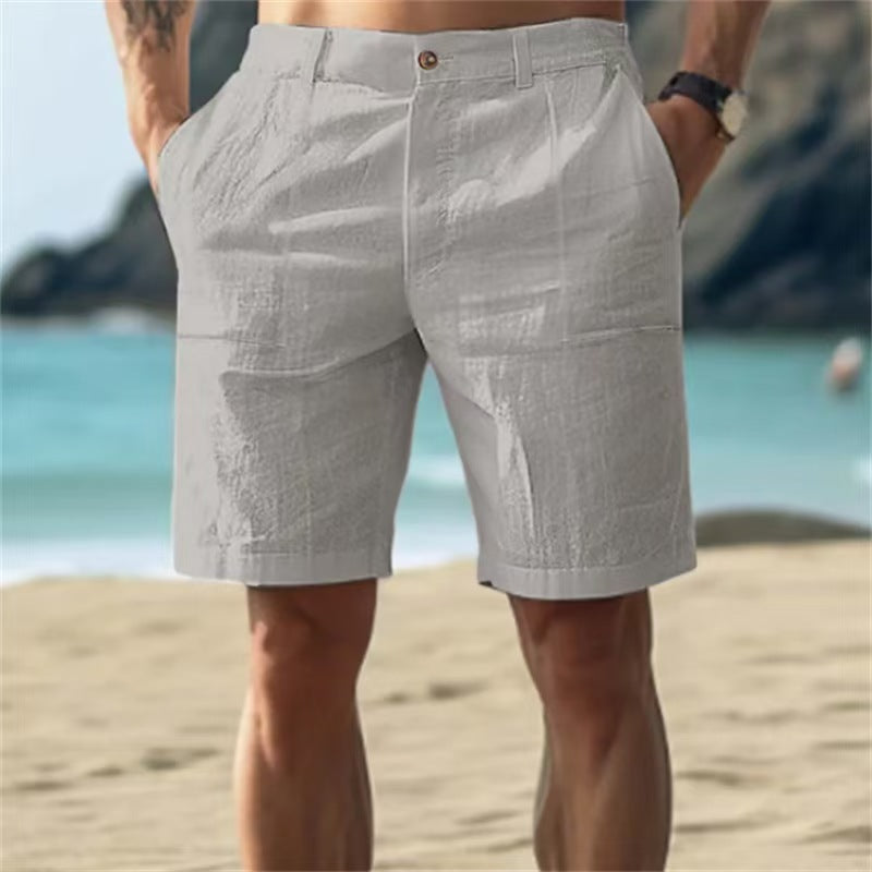 Men's swim shorts with quick-drying material and practical side pockets Lune London